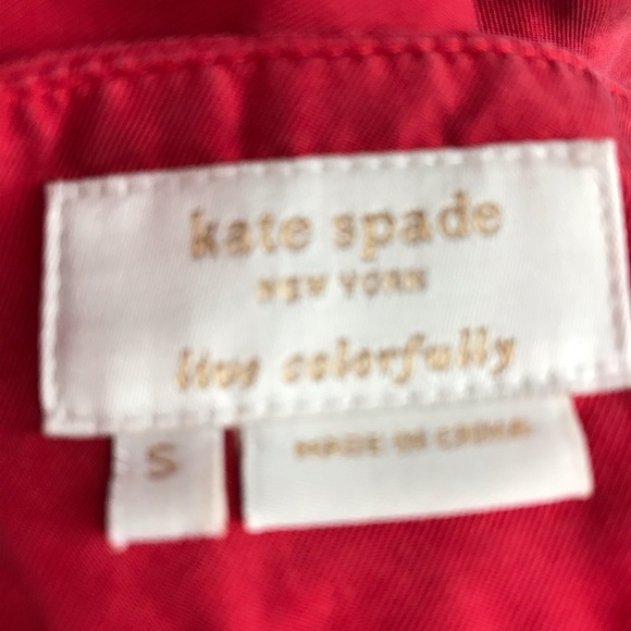 Kate spade New York red silk bow tank - Picture 6 of 9
